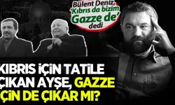 Bülent Deniz: Kıbrıs için tatile çıkan Ayşe, Gazze için de çıkar mı?